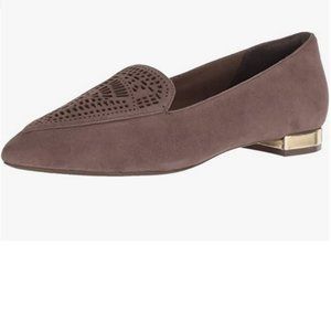ROCKPORT Suede Leather Flat Pointed Toe Loafer Shoes 6.5 Wide